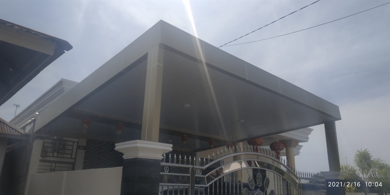 kanopi tanjung hulu - Dokumentasi Proyek
